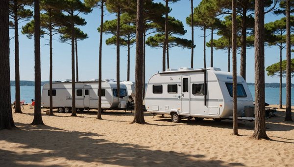 Séjournez au camping de luxe sur le bassin d'arcachon