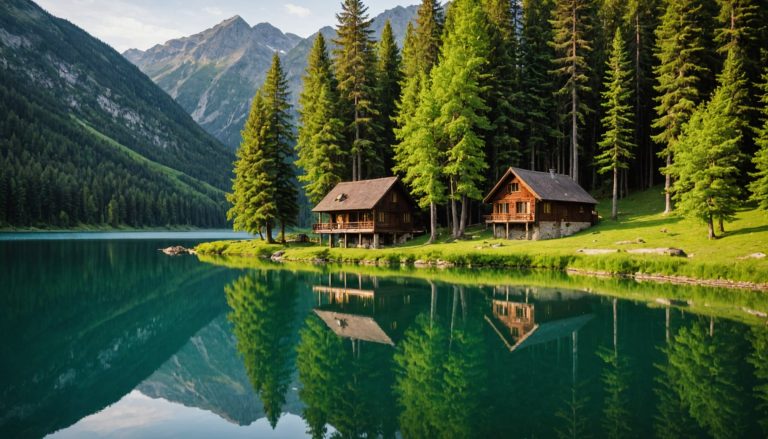 Trouver un hébergement nature au bord d’un lac